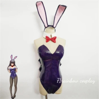 Custom Size Kasumigaoka Utaha Doujin Bunny Girl Cosplay Costume Jumpsuits Uniforms Clothes Sexy Cosplay