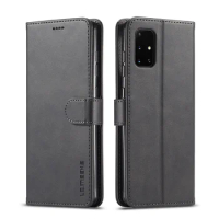 For Samsung A51 5G Case Leather Vintage Phone Cover On Samsung Galaxy A51 lip Magnetic Wallet Case For Galaxy A 51 5G Funda