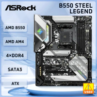 B550 B550M Motherboard ASRock B550 Steel Legend Socket AM4 DDR4 PCI-E 4.0 2×M.2 HDMI ATX support Ryzen 5 5600X 5900X cpu