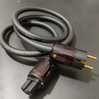 Original FURUTECH FP-314Ag EU Version Power Cable line Schuko Power Cord with Oyaide US Plug AC cable hifi Vinshle made in japan