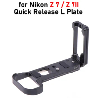 Z7 Quick Release Plate Extension Stretchable Adjustment Bracket Vertical Bracket for Nikon Z7 Z7II Z 7II Quick Release L Plate