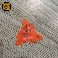 Tazos Chiki Segitiga Oranye Chester Cheetah Pablo Puzzle Tahun 1998 Cheetoz Chichejetten