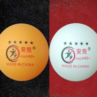 5 Star Anjing V40+ 2.8g Table Tennis Balls New Material ABS Plastic Ping Pong Balls Table profession Tennis Training Balls