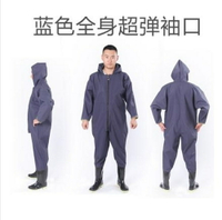 捕魚褲 全身下水褲加厚挖藕服抓捕魚電釣魚男涉防水衣服連體雨褲雨衣耐磨mks  瑪麗蘇精品鞋包