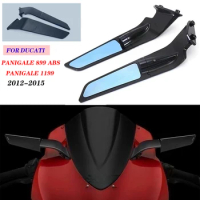New Motorcycle Aluminum Rearview Mirror Rear View Mirrors Side Mirror For DUCATI Panigale 899 ABS PANIGALE 1199 / S / Tricolore