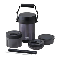 【THERMOS 膳魔師】不鏽鋼保溫便當盒 JBG-1801 JBG-2000 午夜藍 日本直送