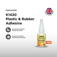 Krisbow Bond Plastic & Rubber Lem Plastik Karet 20 Gr K1420