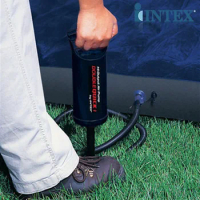 INTEX 68612 Small Manual Air Pump Inflatable Hand Pump Inflator Inflator Tool Inflatable Water Park