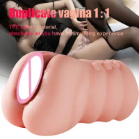 Female Pussy and Ass Sexy Toys for Play Sexualues Couple Toys Dual Channel Vagina Masturbator Sex Machine Male Masturbators Anal