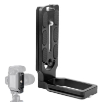 Aluminum Alloy Tripod Portable Studio Quick Release Plate Bracket Universal Lightweight L Shape Holder SLR Camera Practical