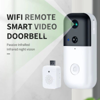 2MP 1080P Ubox APP Wireless WIFI IP Doorbell IR NightVision Video Door Phone Visual Doorbell With Indoor Chime Door Entry Camera