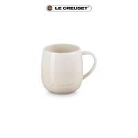 【Le Creuset】瓷器蛋蛋馬克杯380ml(蛋白霜)