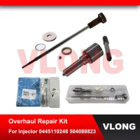 Common Rail Injector Overhaul Repair Kit Spare Parts For Fiat DUCATO IVECO MASSIF DAILY 2998cc 3.0 D HPI 3.0L 0445110248/247