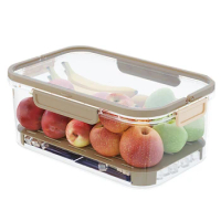 Refrigerator Fresh-Keeping Box Recyclable Space Saver Food Container for Keeping Food Fresh and Secure