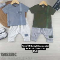 Setelan Uson/Setelan Anak Cowok Sz 3-36M Celana 7/8 KZ