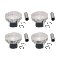 4Pcs 55567934 Engine Piston For 2011-2018 Chevy Sonic Cruze Limited 1.8L