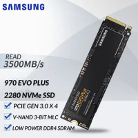 SAMSUNG 970 EVO Plus SSD 2TB 250G 500G 1TB NVMe PCIe 3.0 M.2 2280 DRAM Cache Solid State Drives for Laptop PC Notebook Computer
