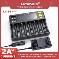 [Hot]LiitoKala Lii-S12 Lii-M4 Lii-M4S Lii-S8 Lii-500 18650 Rechargeable Battery Smart Charger 3.7V 2