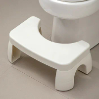 Bathroom Anti-slip Stool Squatty Potty Toilet Foot Furniture Pregnant Woman Children Seat Tools For Adult Old People Convenien