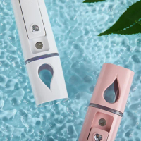 Facial Face Humidifier Beauty Instrument USB Rechargeable Mini Nano Facial Steamer Cool Mist Face Atomizer Face Humidifier