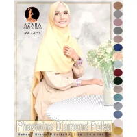 PAKET USAHA PASHMINA DIAMOND POLKA POLKADOT AZARA SUPERFASHION 10PCS
