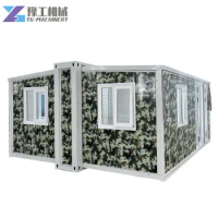 YG Quick Installation 20ft 40ft Steel Frame Folding Expandable Container House Modular Prefabricated Houses Prefab