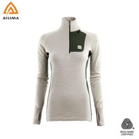 挪威[ACLIMA]Lars Monsen Femunden Polo W/歐洲製拉爾斯蒙森．費蒙登女款美麗諾快乾羊毛衣《長毛象休閒旅遊名店》