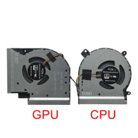 New Laptop CPU GPU Cooling Fan For Asus ROG Strix Scar II GL504 GL504G GL504GS GL504GM S5C S5CS S5CM S5CM8750 12V