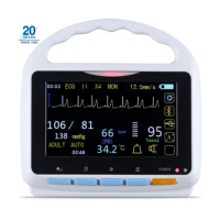 CE Portable Multi Parameter Patient Monitor Hospital Medical Monitoring System Patient Monitor