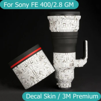 For Sony FE 400mm F2.8 GM OSS Decal Skin Vinyl Wrap Film Camera Lens Protective Sticker Protector Coat SEL400F28GM 400 2.8 F/2.8