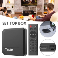 For Tanix TX2 Android 12 TV Box Allwinner H618 8K 2.4G Wifi RAM 2GB ROM 16G Global Media Player Set Top Receiver