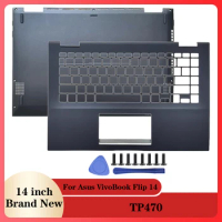 NEW Laptop Case Palmrest Upper Case/Bottom Case For Asus VivoBook Flip 14 TP470 Notebook Computer Case
