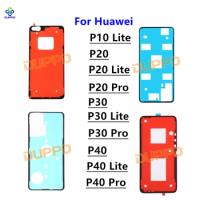 5PCS P30 Pro Back Battery Cover Door Sticker Adhesive Glue Tape For Huawei P30 Lite P10 Lite P20 Pro P20 Lite P40 Pro
