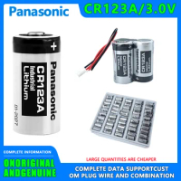 Panasonic CR123A CR17345 DL123A 3V Lithium Battery For Digital Camera Doorbells Flashlight Water Meters Smoke Alarm