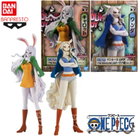 Bandai Genuine Banpresto ONE PIECE Anime Figure DXF Carrot Wanda Sulong Action Toys for Kids Gift Collectible Model Ornaments