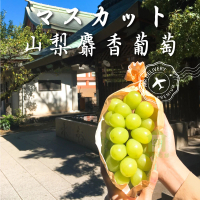 【每日宅鮮】日本山梨縣產麝香葡萄禮盒(約600g/串)