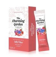 The Charming Garden Jelly Fiber เดอะ ชาร์มมิ่ง การ์เด้น เจลลี่ ไฟเบอร์ (1กล่อง/5ซอง)