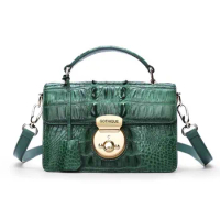 gete new Imported crocodile bag crossbody bag Thai leather shoulder bag handbag crocodile bag woman handbag