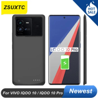 6800Mah Battery Charger Case For VIVO IQOO 10 Power Case IQOO 10 Pro Power Bank Phone Cover For VIVO IQOO 10 Pro Battery Cases
