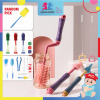 Promotion 50% off 3 in 1 Soft Silicone 360 Degrees Rotate Milk Bottle Cleanning Brush Botol Susu Ber