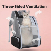 Beg Kucing Beg Beg Mesh Beg Haiwan Bernafas Beg Haiwan Peliharaan Boleh Dilipat Beg Anjing Kucing Be