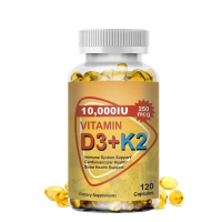 Vitamin D3 with vitamin K2(mk7) Softgel for Boosting Calcium Absorption, Bone &joint Health, Increas