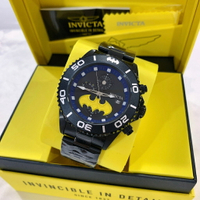 (Little bee小蜜蜂精品)INVICTA 英威塔 DC聯名限量款 錶圈可轉 石英鋼錶 全球限量4000支