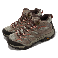 MERRELL 登山鞋 Moab 3 Mid GTX 女鞋 棕 橘 防水 越野 郊山 戶外(ML500232)