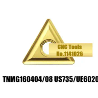 10PCS TNMG160404 MS US735 UE6020 /TNMG160408-MS US735 UE6020,original carbide insert for turning tool holder