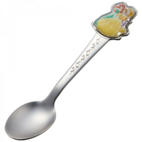 真愛日本 公主們 樂佩 貝兒 艾莉兒 不鏽鋼湯匙 造型兒童湯匙 點心匙 湯匙 餐具 環保