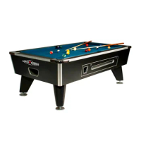 Wholesale Folding Coin Operated Pool Table Commercial Indoor Sports Billiard Table 8ft Snooker With Coin Acceptor