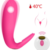 Female Heating Wireless Mini Vibrator Sex Toys for Woman Powerful Remote Control Vibrator Clitoris Vibrator Butterfly Vibe