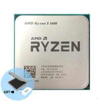 AMD Ryzen 5 1600 R5 1600 3.2 GHz Six-Core Twelve Thread 65W CPU Processor YD1600BBM6IAE Socket AM4