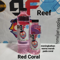 red coral aquarium laut mencerahkan warna merah coral laut 500ml